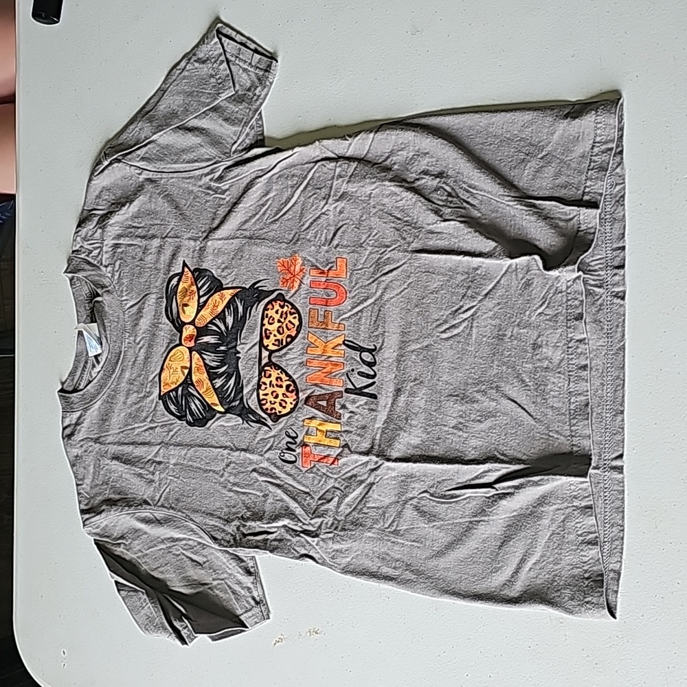 Thankful kid shirt